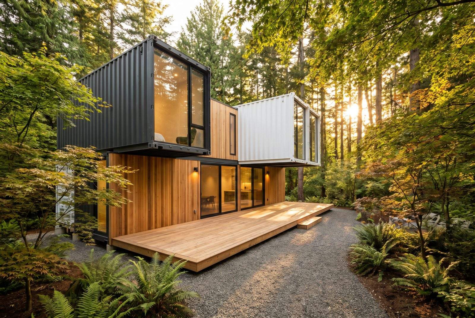 コンテナハウス外観