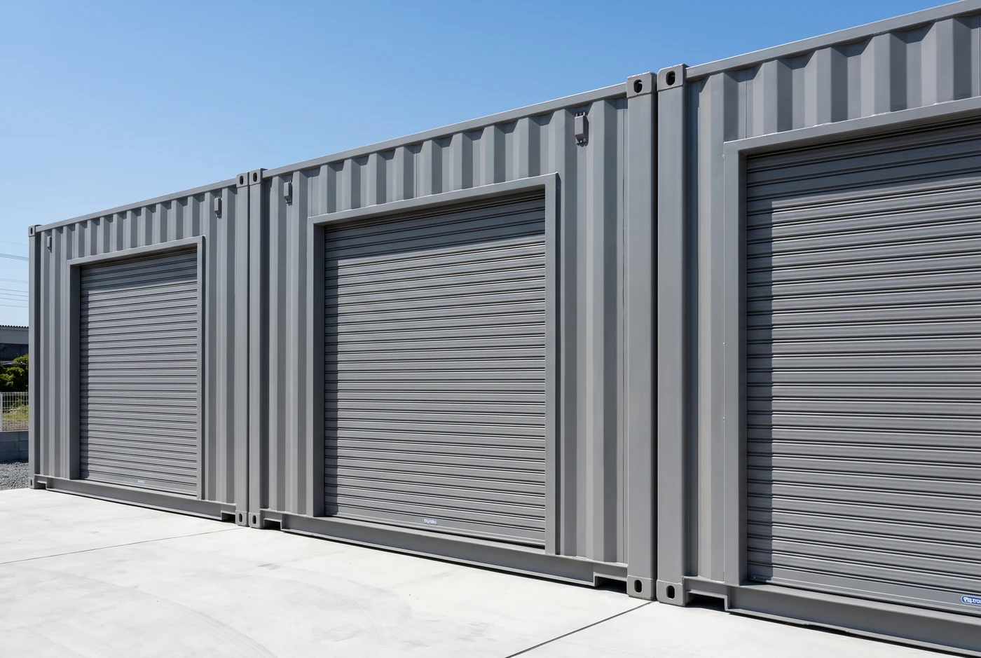 バイクガレージ（複数区画）