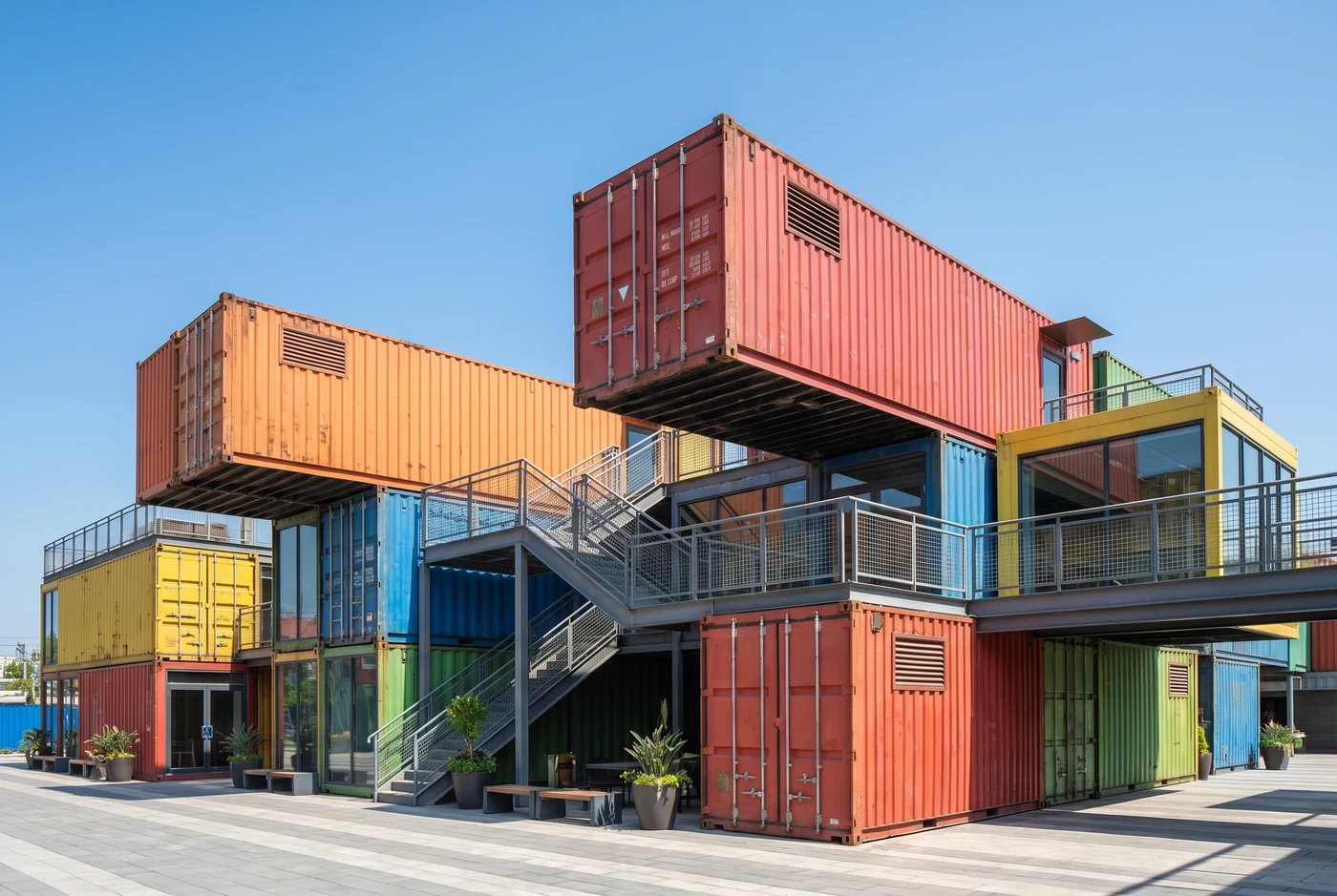 コンテナ複合商業施設