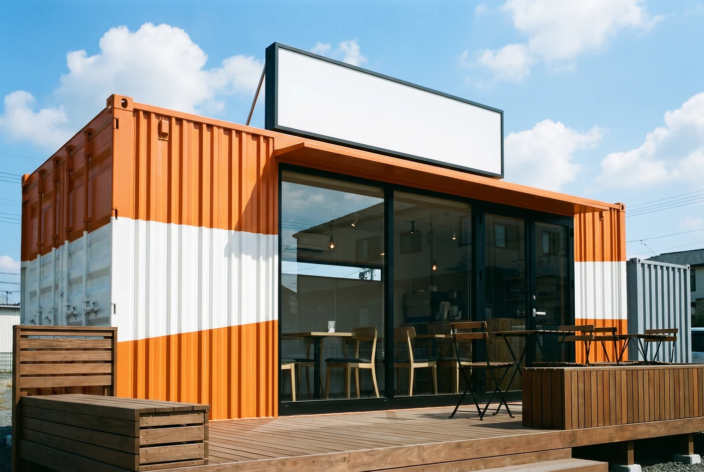 コンテナ店舗・カフェ